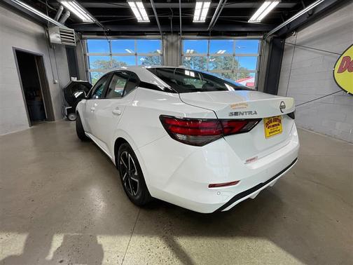 White 2024 Nissan Sentra SV