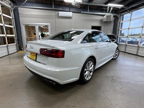White 2017 Audi A6 2.0T Premium Plus