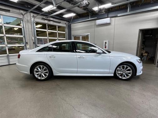 White 2017 Audi A6 2.0T Premium Plus