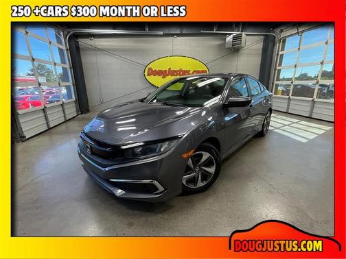 Modern Steel Metallic 2020 Honda Civic LX