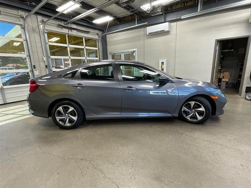 Modern Steel Metallic 2020 Honda Civic LX