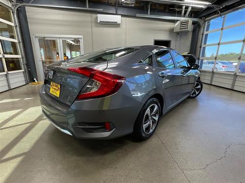 Modern Steel Metallic 2020 Honda Civic LX