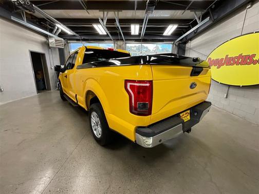 Yellow 2017 Ford F-150 XLT