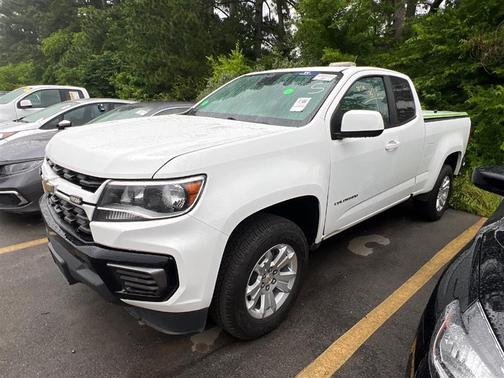 Summit White 2022 Chevrolet Colorado LT