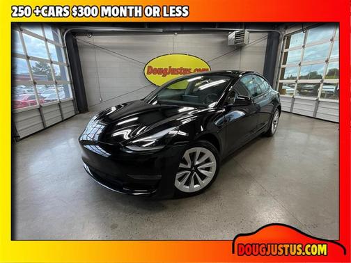 Solid Black 2022 Tesla Model 3 Long Range