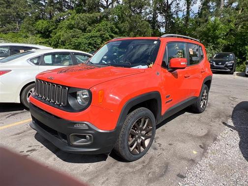 Omaha Orange 2016 Jeep Renegade 75th Anniversary