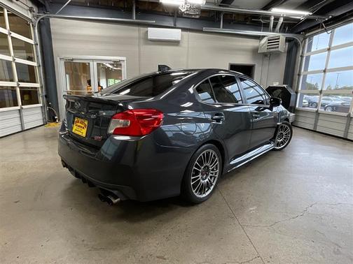 Dark Gray Metallic 2017 Subaru WRX STI Limited