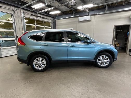 Teal 2014 Honda CR-V EX-L