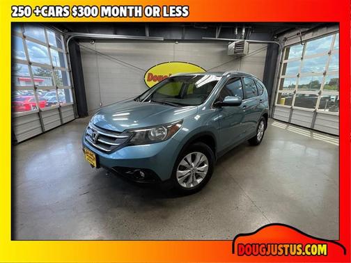 Teal 2014 Honda CR-V EX-L