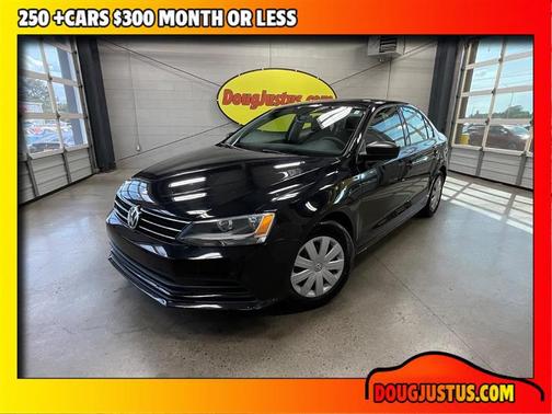 Black Uni 2016 Volkswagen Jetta 1.4T S w/Technology