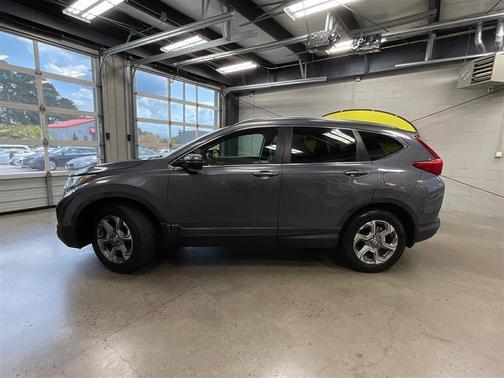 Gray 2018 Honda CR-V EX-L