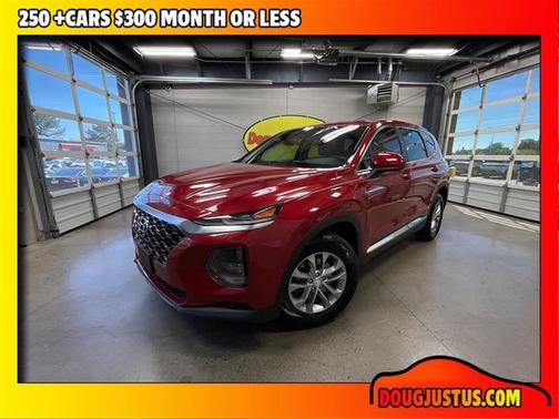 Scarlet Red 2020 Hyundai SANTA FE SE 2.4