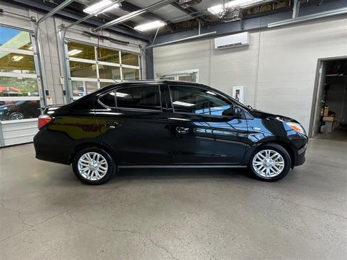 Mystic Black Metallic 2022 Mitsubishi Mirage G4 LE