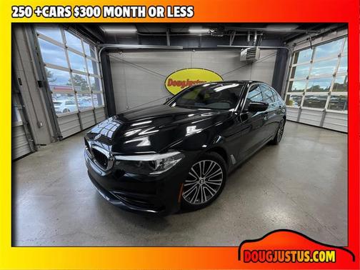 Black 2019 BMW 530 530i