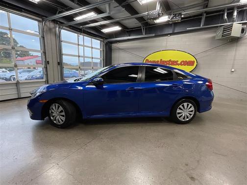 Blue 2021 Honda Civic LX