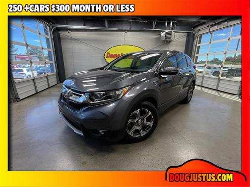 Gray 2018 Honda CR-V EX