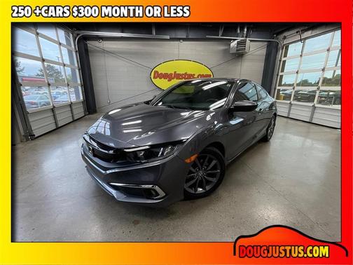 Modern Steel Metallic 2019 Honda Civic EX
