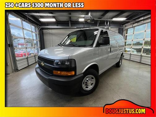 Silver 2024 Chevrolet Express 2500 LT