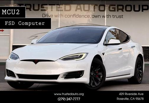 Pearl White Multi-Coat 2018 Tesla Model S 75D
