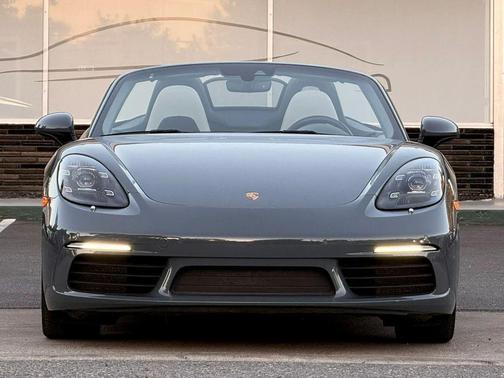Blue 2017 Porsche 718 Boxster S