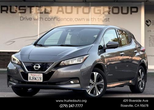 Gun Metallic 2019 Nissan Leaf SL PLUS