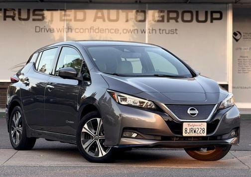 Gun Metallic 2019 Nissan Leaf SL PLUS