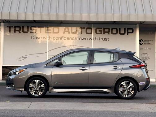 Gun Metallic 2019 Nissan Leaf SL PLUS