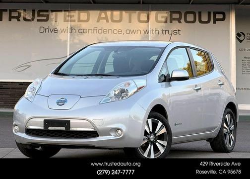 Brilliant Silver 2015 Nissan Leaf S