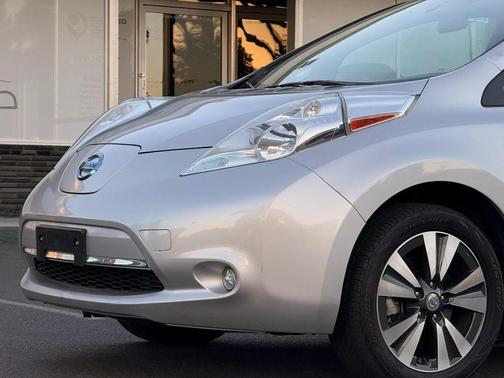 Brilliant Silver 2015 Nissan Leaf S