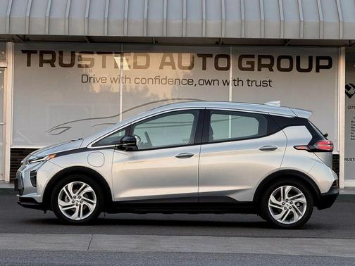 Silver 2023 Chevrolet Bolt EV 1LT Hatchback 4D