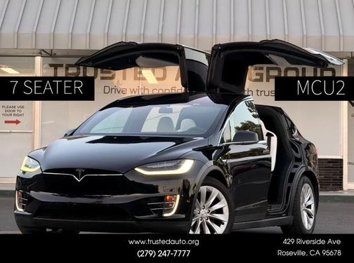 Black 2018 Tesla Model X 75D