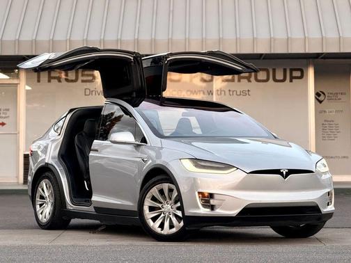 Silver 2017 Tesla Model X 100D