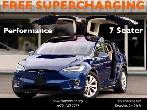 2016 Tesla Model X P90D Sport Utility 4D