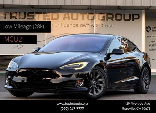 Black 2018 Tesla Model S 75D