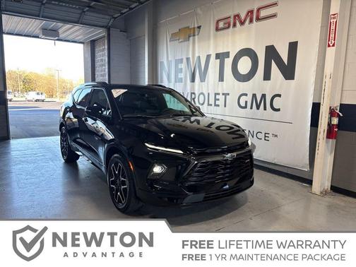 Black 2026 Chevrolet Blazer RS