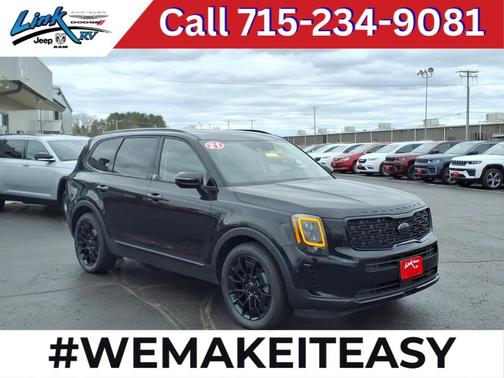 Black Copper 2021 Kia Telluride EX