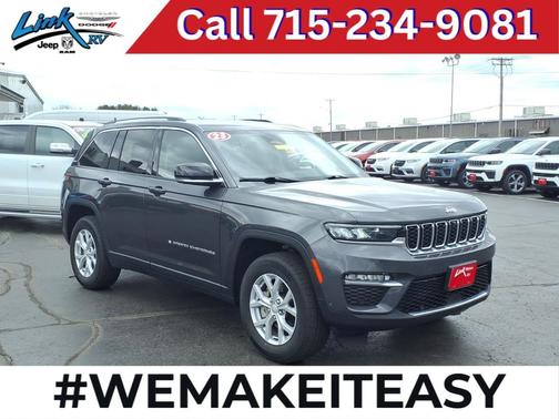 Baltic Gray Metallic Clearcoat 2023 Jeep Grand Cherokee Limited