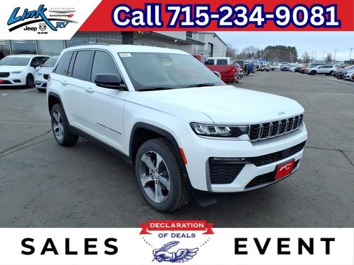 Bright White Clearcoat 2026 Jeep Grand Cherokee Limited