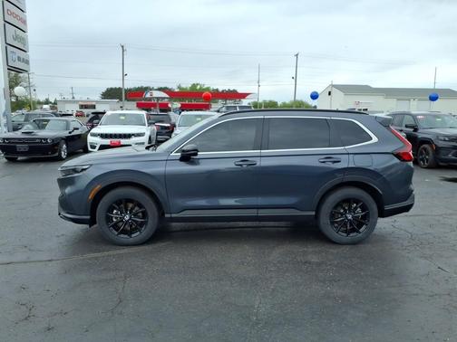 Meteorite Gray Metallic 2025 Honda CR-V Hybrid Sport AWD