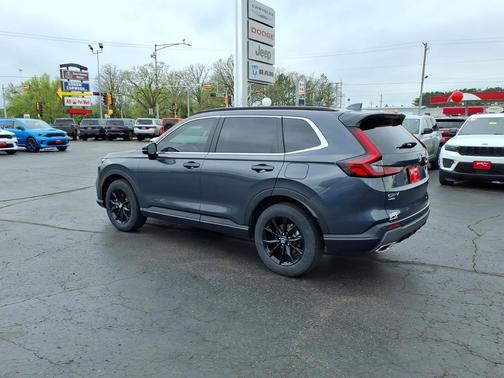 Meteorite Gray Metallic 2025 Honda CR-V Hybrid Sport AWD