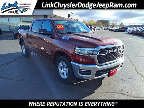 Delmonico Red Pearlcoat 2025 RAM 1500 Big Horn/Lone Star