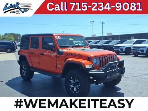 Punkn Metallic Clearcoat 2018 Jeep Wrangler Unlimited Sahara