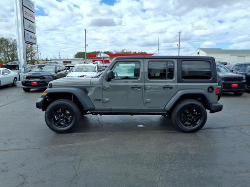 Sting-Gray Clearcoat 2023 Jeep Wrangler Sport