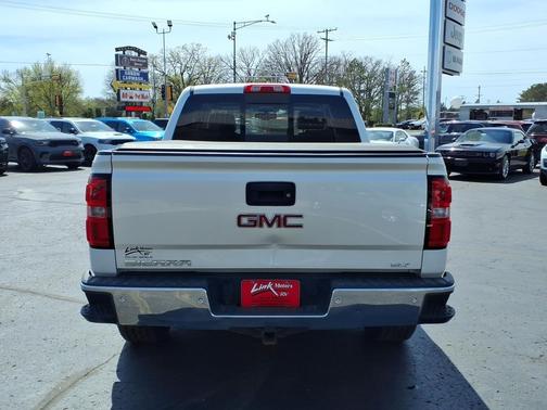 White Diamond Tricoat 2015 GMC Sierra 1500 SLT