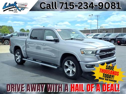 Billet Silver Metallic Clearcoat 2022 RAM 1500 Laramie