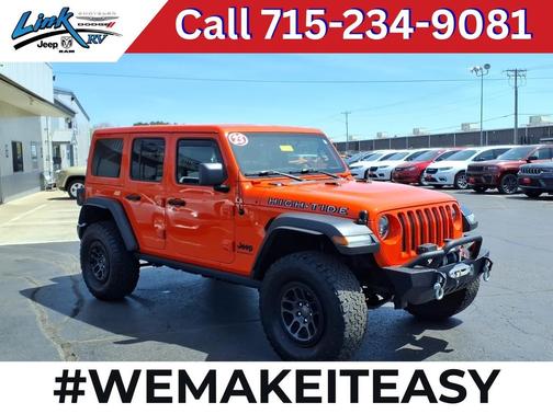 Punkn Metallic Clearcoat 2023 Jeep Wrangler 4-Door High Tide 4x4