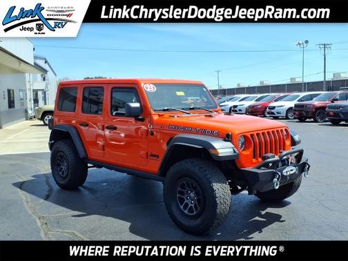 Punkn Metallic Clearcoat 2023 Jeep Wrangler 4-Door High Tide 4x4