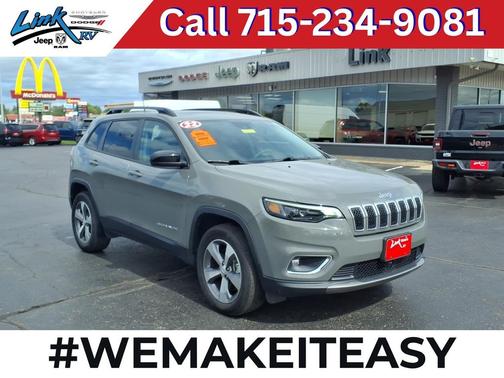 Sting-Gray Clearcoat 2022 Jeep Cherokee Limited
