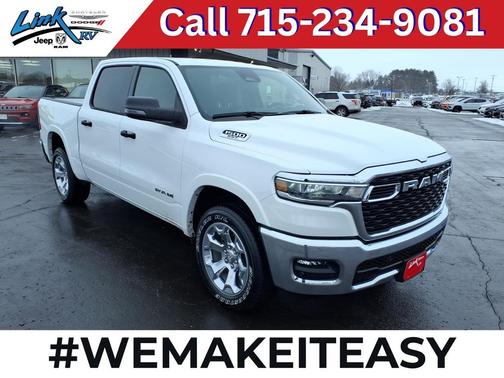 Bright White Clearcoat 2025 RAM 1500 Big Horn/Lone Star