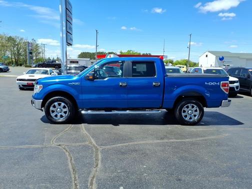 Blue Flame Metallic 2014 Ford F-150 XLT